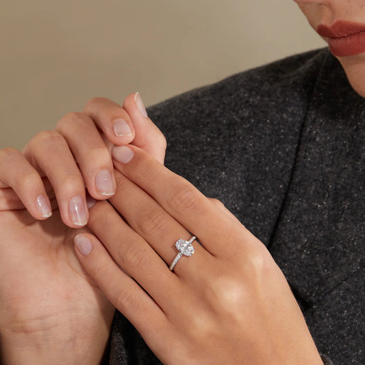 Luxora Oval Prsten 1ct