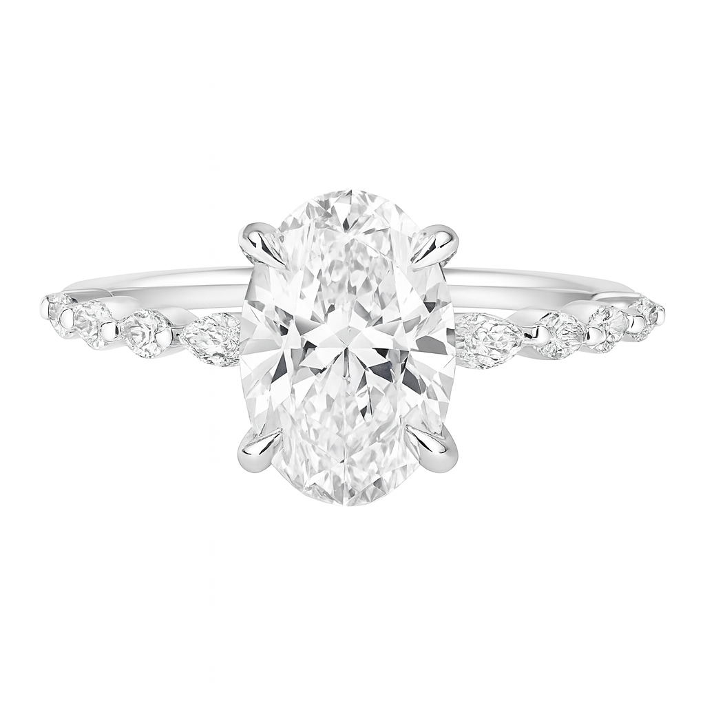 Luxora Oval 2ct + Marquise