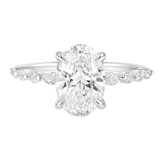 Luxora Oval 2ct + Marquise