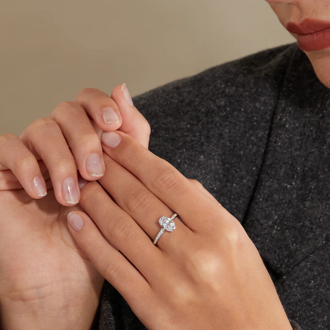 Luxora Oval Prsten 1ct